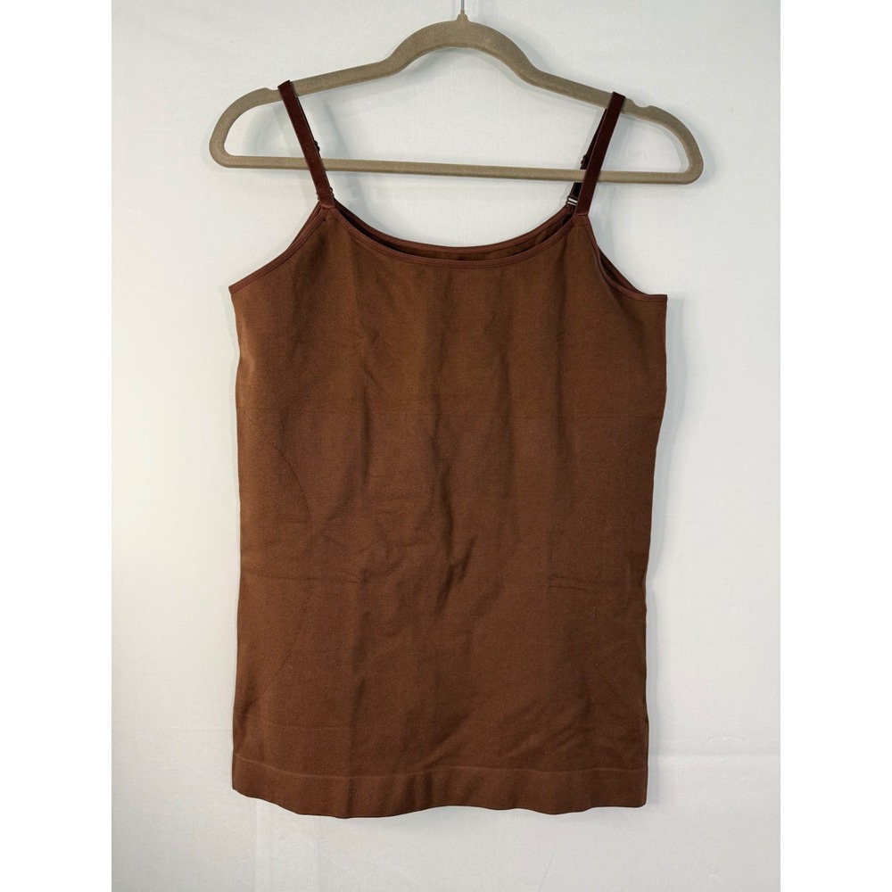 Shapermint Essentials Camisole Shapewear Womens 2XL Brown Excellent Seamless Top